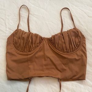 Crop top corset